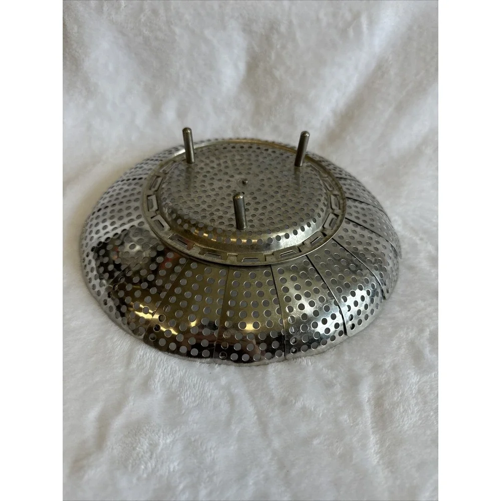 Expandable Stainless Steel Vegetable Steamer Basket for Pot Cooking